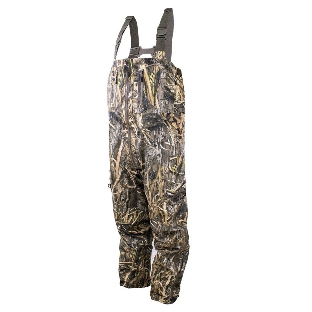 FROGG TOGGS BIBS Unlined‎ XXL Mossy Oak Overalls Waterproof Hunting Fishing